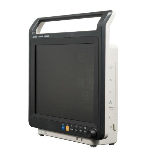 (MS-8800) Monitor de paciente portátil de varios parámetros junto a la cama de varios idiomas