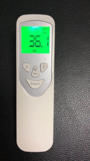 Ms-T40 Termómetro digital Pistola de medición de temperatura para bebés Termómetro electrónico digital de infrarrojos sin contacto para la frente con Ce