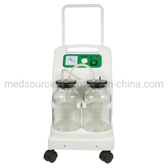 Unidad de succión dental portátil de alto vacío con botella